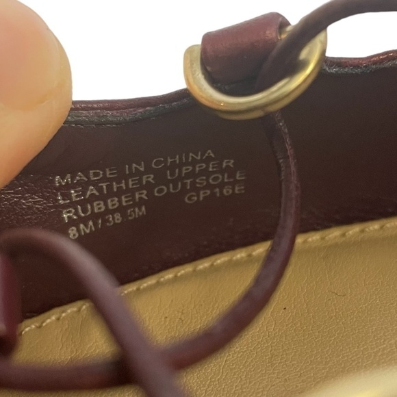 Michael Kors Purple Lace-Up Flats - Picture 8 of 10